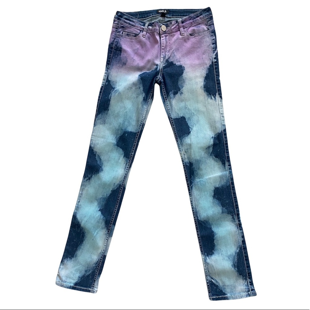 Allen B. By Allen Schwartz Tie Dye Jeans